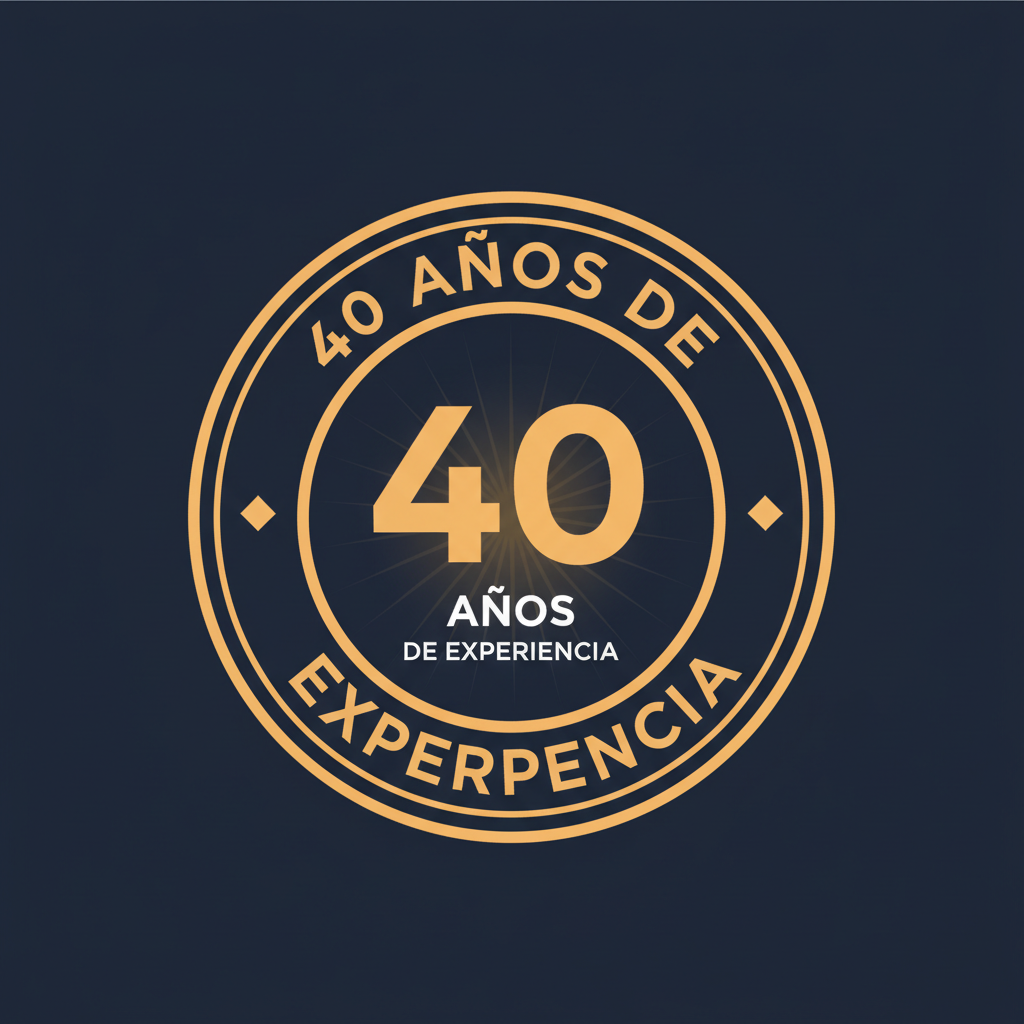 40 años de experiencia