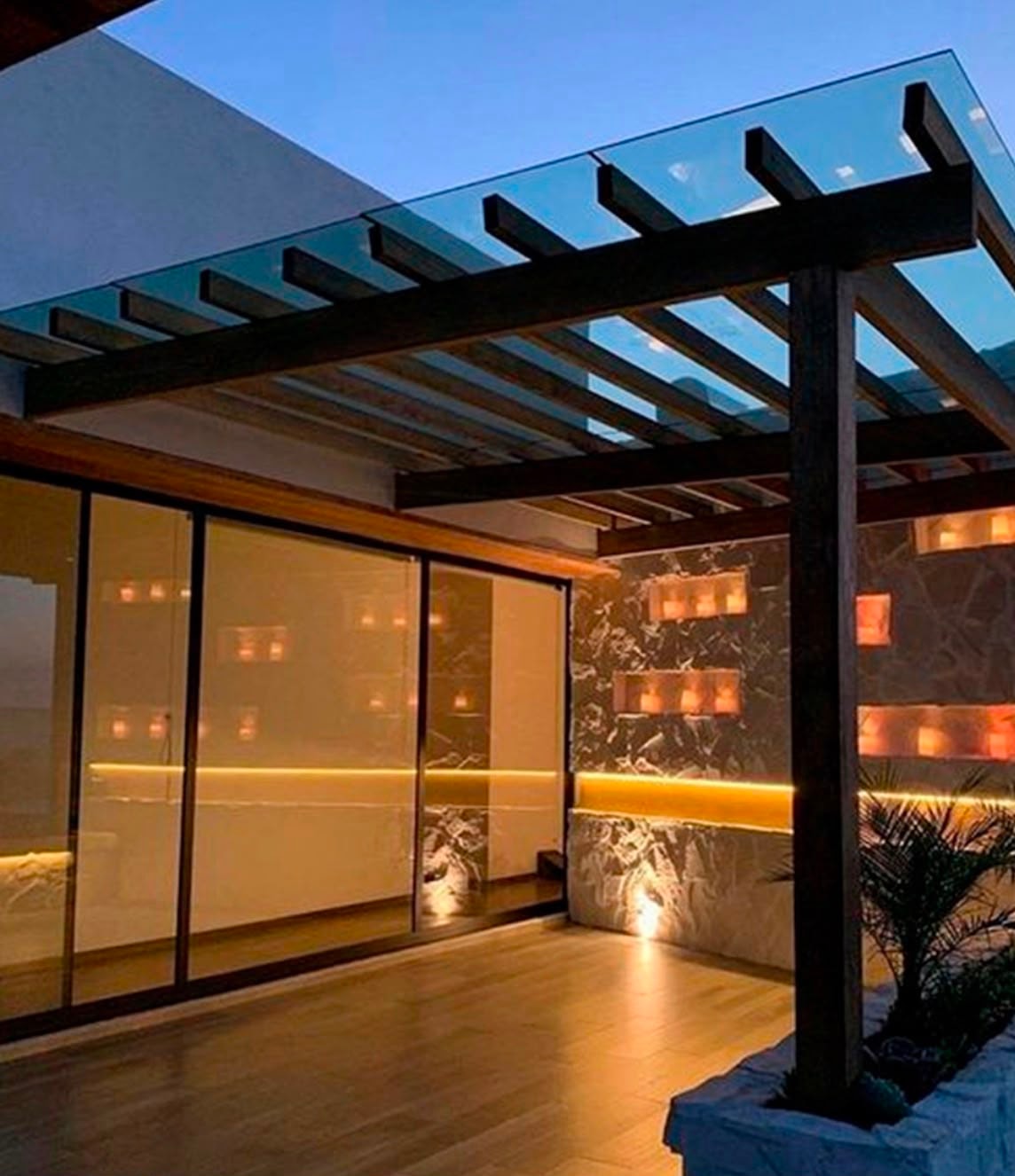Pérgola residencial DOMODEL